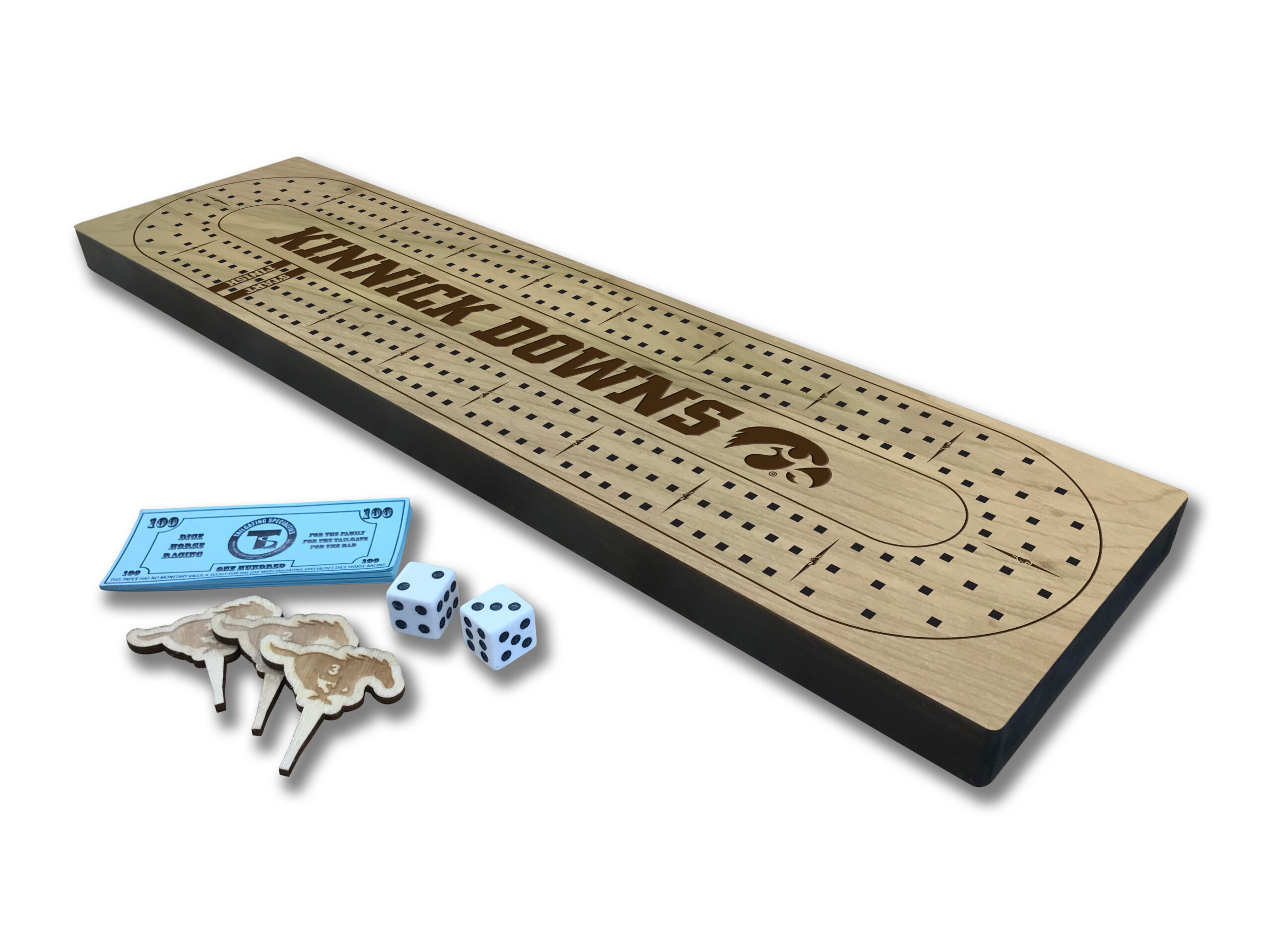 Iowa Hawkeyes Dice Horse Racing