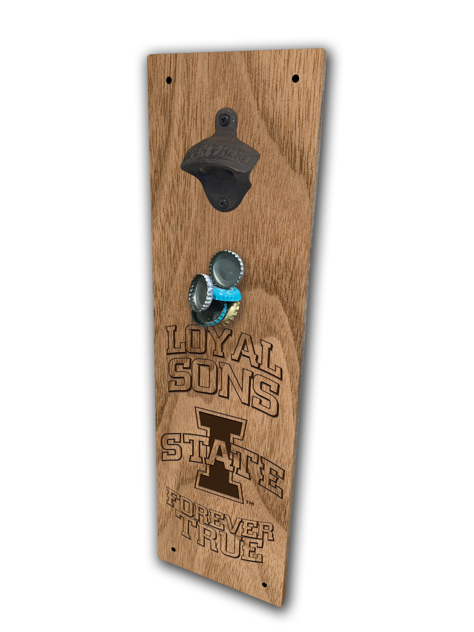 Iowa State Cyclones Etched Magnetic Bottle Opener