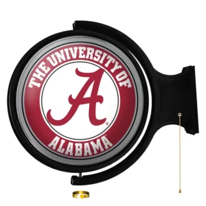 Alabama Crimson Tide - Rotating Lighted Wall Sign