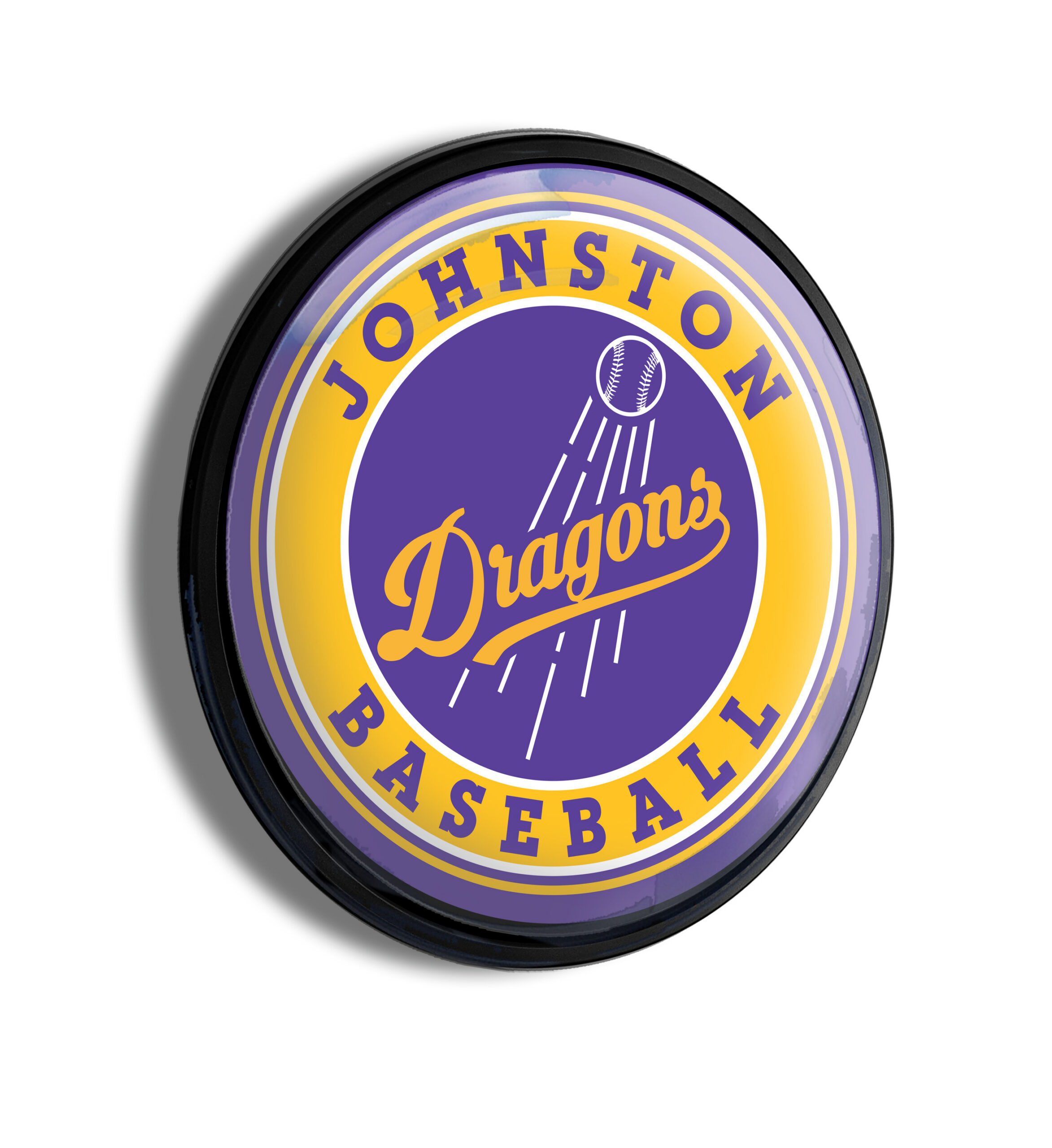 Johnston Baseball - Slimline Lighted Wall Sign