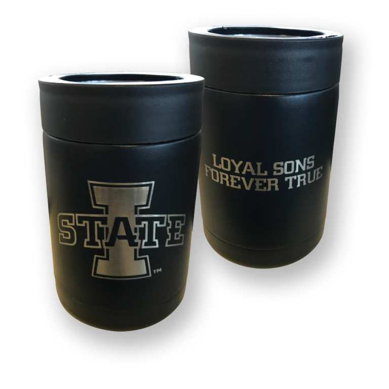Insulated Can Cooler - Iowa State Cyclones - Set of 4