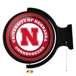 Nebraska Cornhuskers - Rotating Lighted Wall Sign