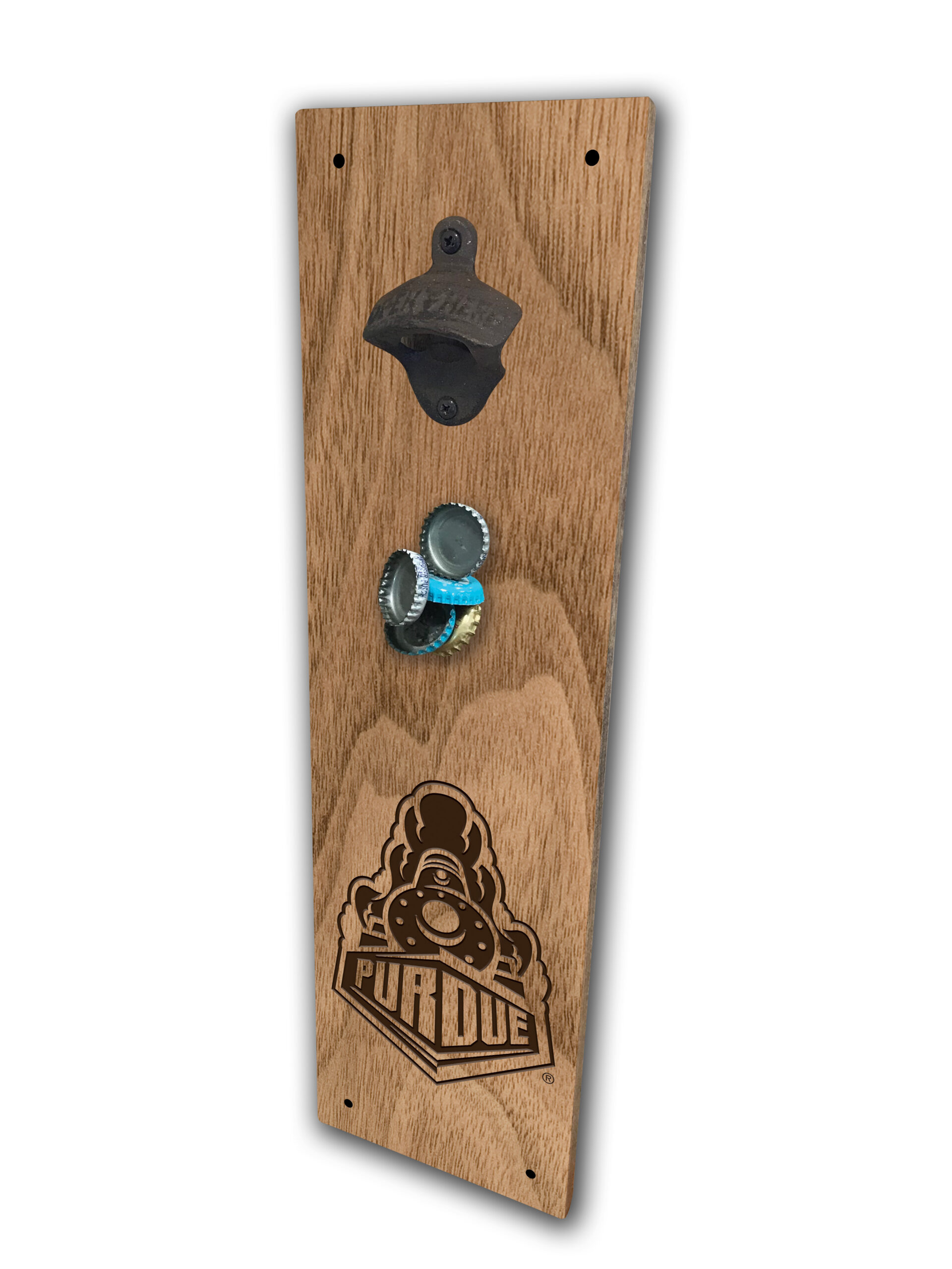 Purdue Boilermakers Etched Magnetic Bottle Opener
