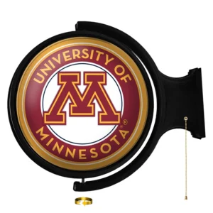 Minnesota Golden Gophers - Rotating Lighted Wall Sign