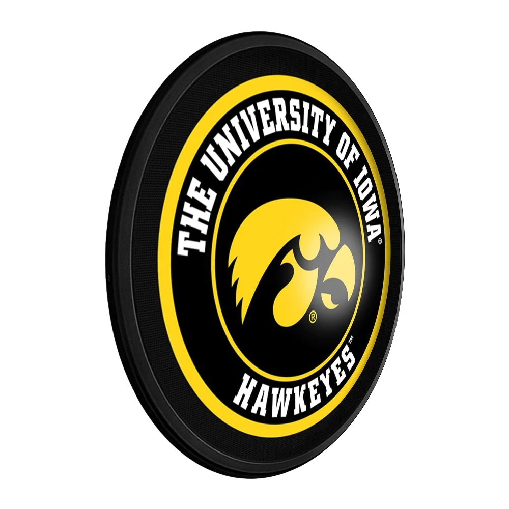 Iowa Hawkeyes - Slimline Lighted Wall Sign