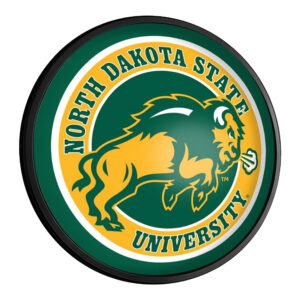 North Dakota State Bison - Slimline Lighted Wall Sign