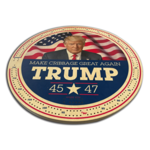 Make Cribbage Great Again Cribbage Board - Large