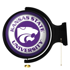 Kansas State Wildcats - Rotating Lighted Wall Sign