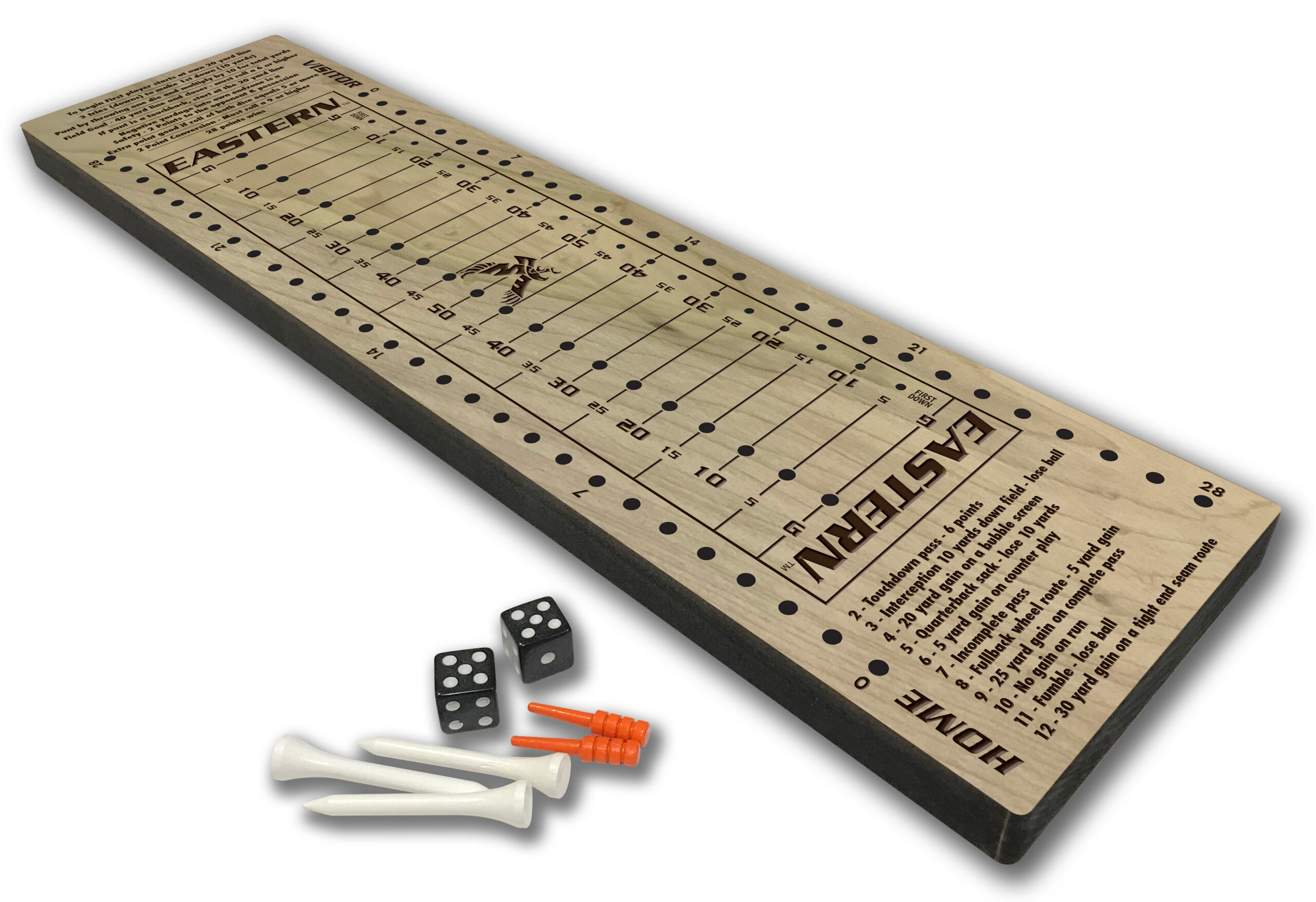 Eastern Washington Eagles Football Dice