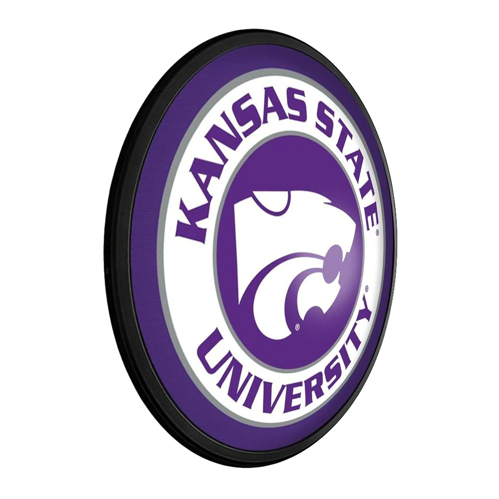 Kansas State Wildcats - Slimline Lighted Wall Sign