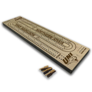 Northern Iowa Panthers Wood Cribbage Board