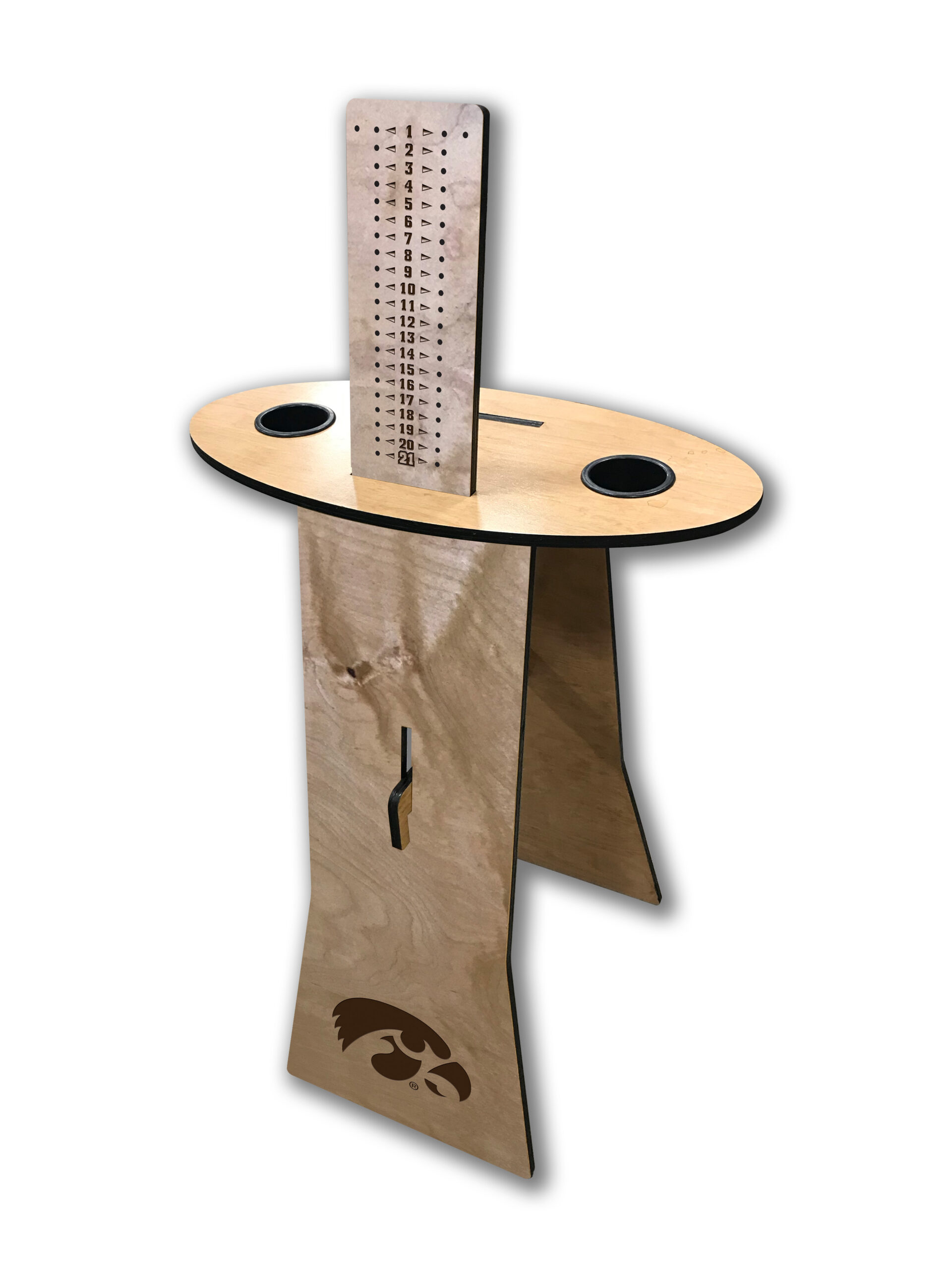 Iowa Hawkeyes Cornhole Scoreboard