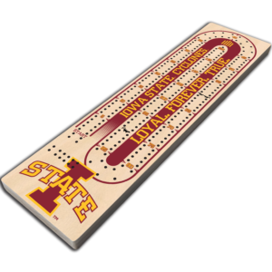 Iowa State Cyclones Cribbage Board
